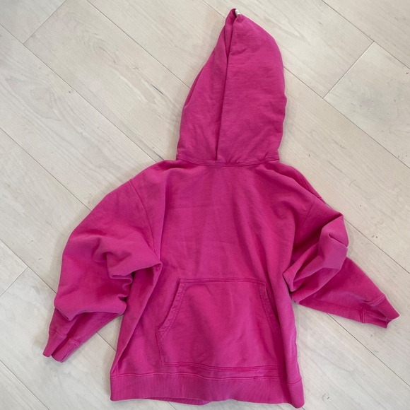 Tkees Kid Hoodie - cherry pink, size 13/14 - Picture 3 of 3